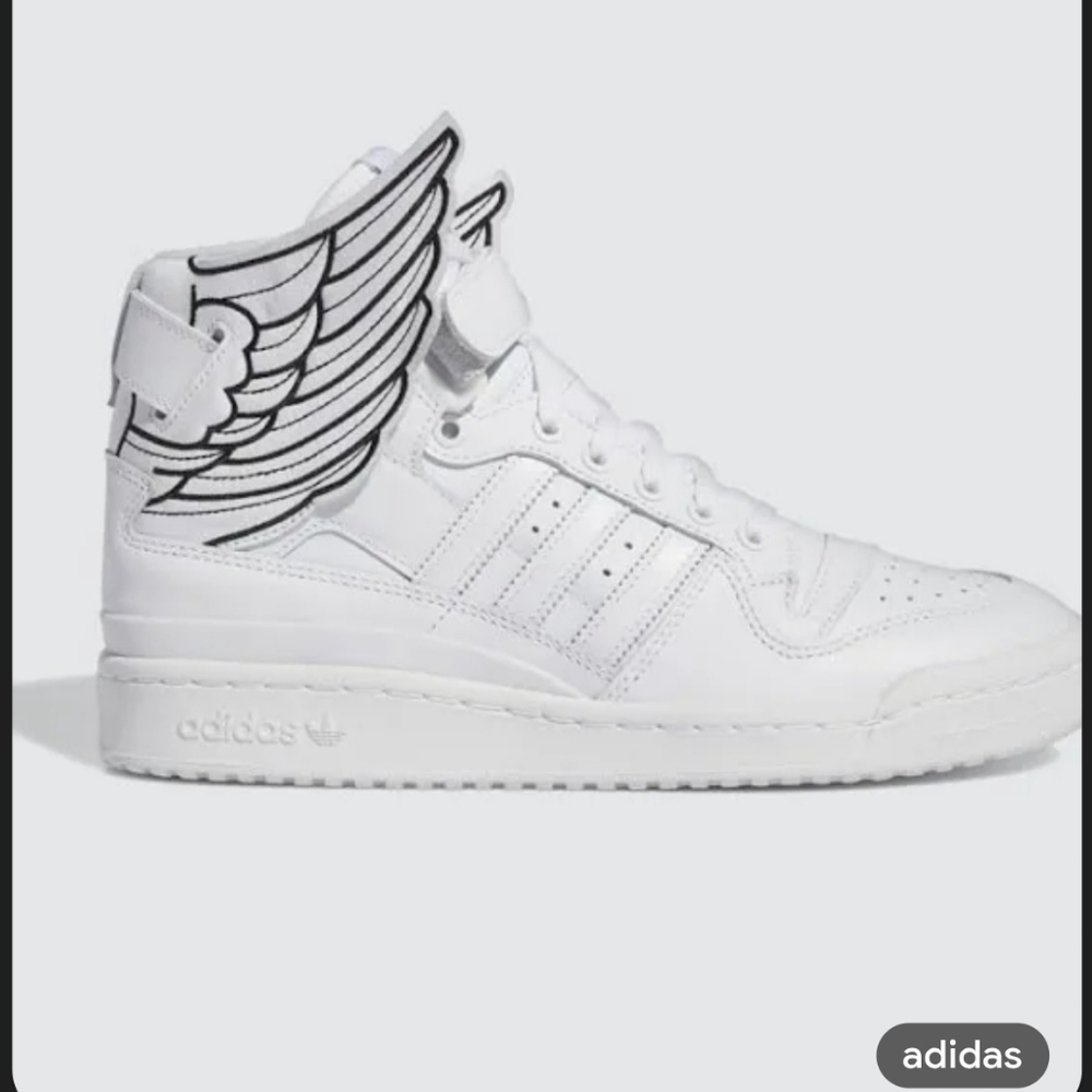Adidas JEREMY SCOTT WINGS 4.0 White High-Top Sneakers
